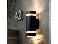 Aplique bidireccional exterior aluminio Etheos 2 Gu10 - Distribuidora Serrana