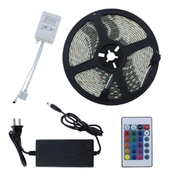 TIRA LED - MULTICOLOR- RGB - CON CONTROL REMOTO