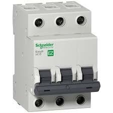 Interruptor Termomagnético Easy9 3P 20A 4,5KA Curva C
