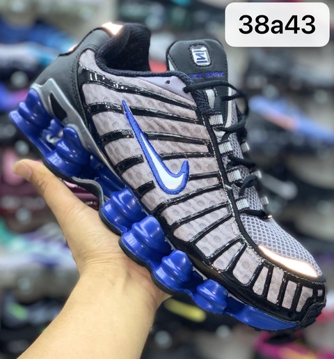 nike shox tl azul bebe