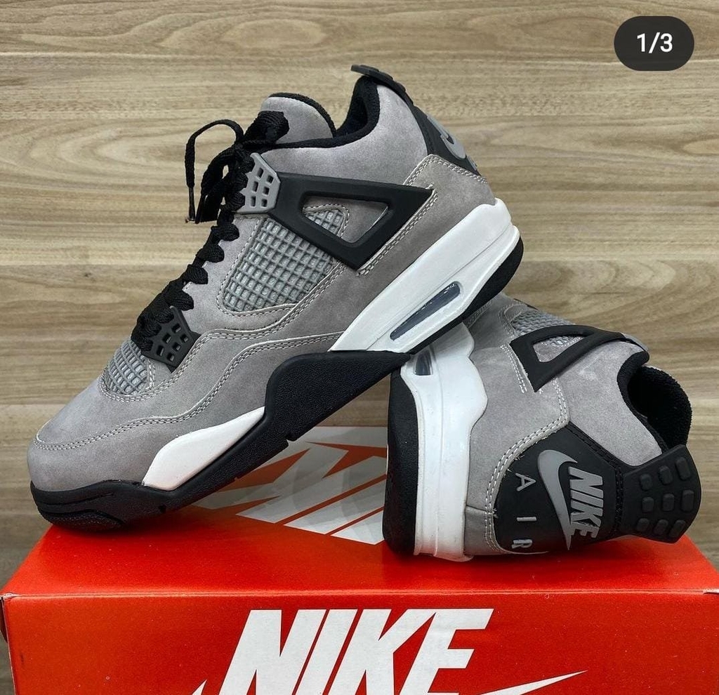 jordan 4 retro cinza