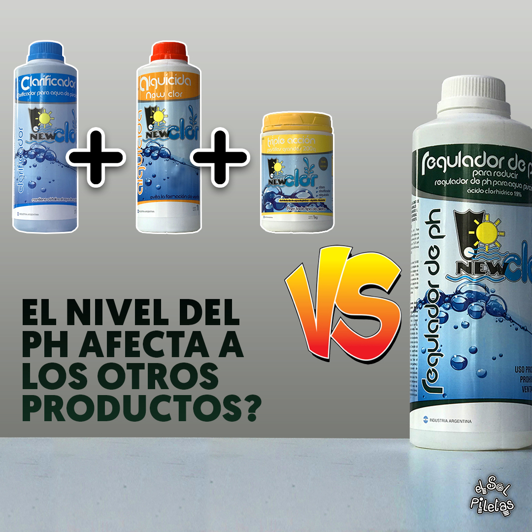 el nivel de ph afecta a otros productos?