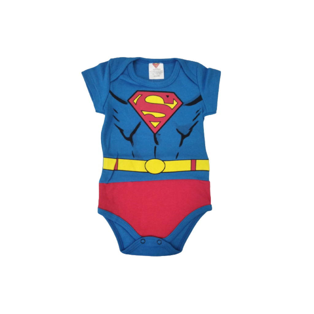 Body Bebe Superman Veste De 3 A 6 Meses