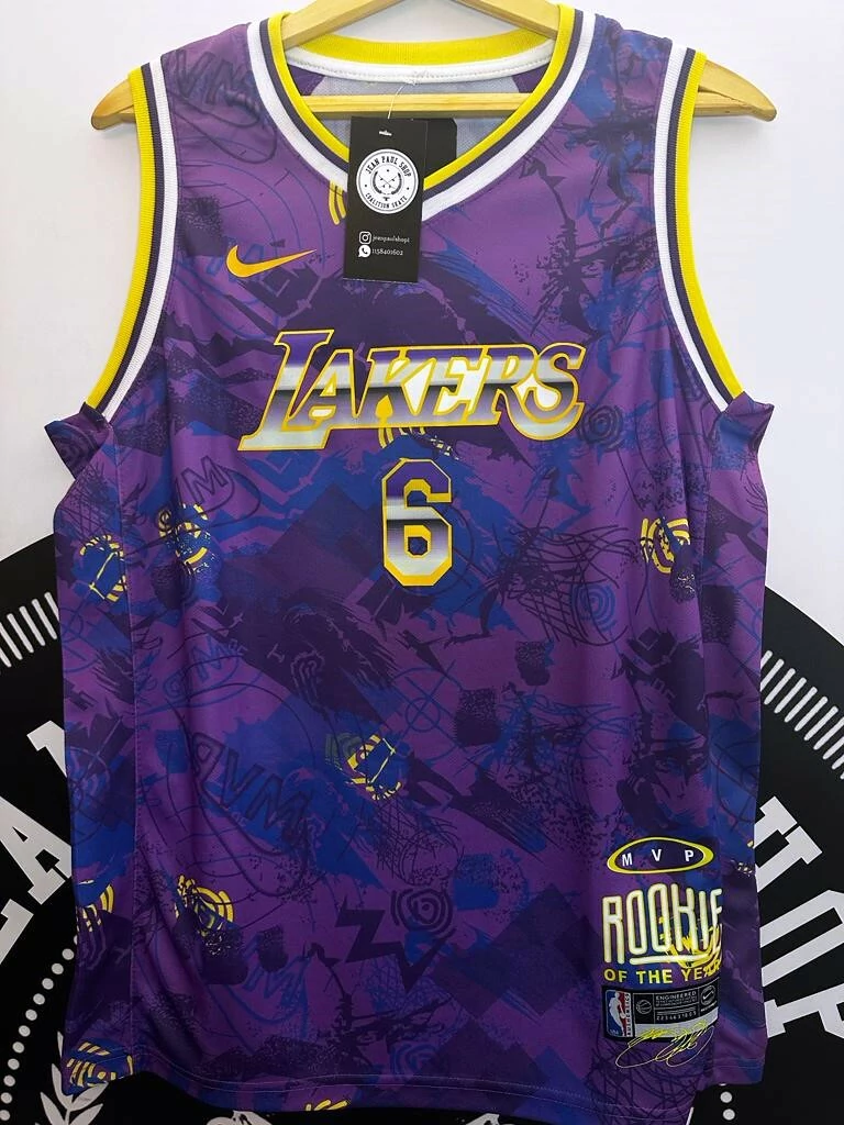 Camiseta Lakers jugador: James Jean Paul Shop