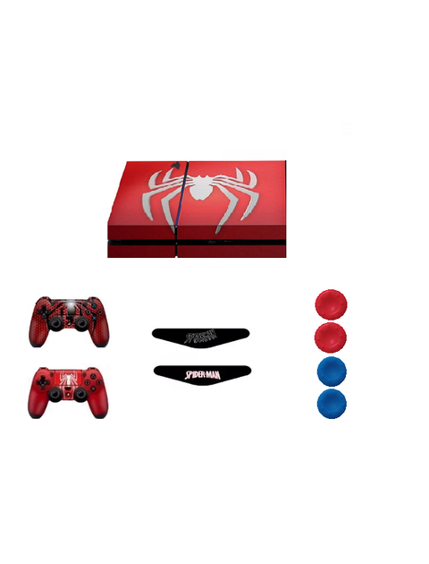 COMBO SKINS SPIDERMAN PS4 FAT