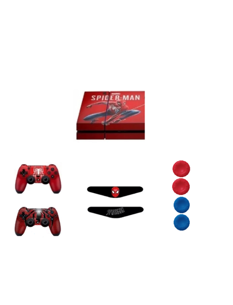 COMBO SKINS SPIDERMAN PS4 FAT