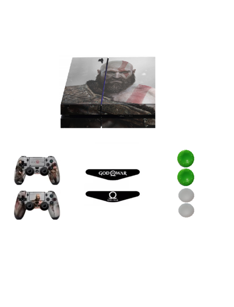 COMBO SKINS GOD OF WAR PS4 FAT