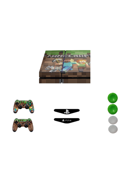 COMBO SKINS MINECRAFT PS4 FAT