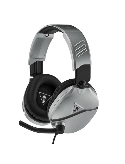 HEADSET TURTLE BEACH 70P SILVER PS4 PRO/PS4/PS5/XBOX ONE/NS/MOVIL