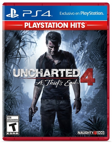 UNCHARTED 4 FISICO PS4 - A THIEF'S END