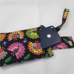 Porta Celular Silvia Pavão - Cristina Yumi Atelier