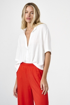 LKT CAMISA SUELTA LINO MC MARIA BE (30596) - comprar online