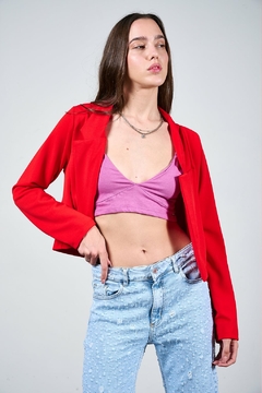 (DAB) BLAZER CORTO LILY CREPE (29886)