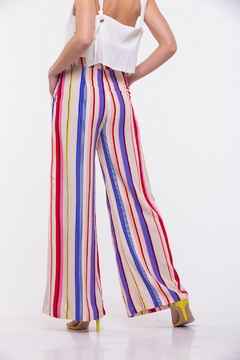 SVR PANTALON PALZZO RAYAS CON (26750) en internet