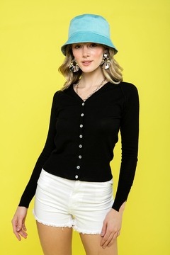 (CHI) CARDIGAN CON BOTONES (26585) - comprar online