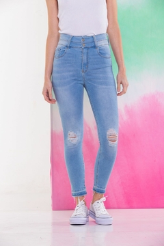 GIP JEAN DOBLE CINTURA RUEDO D (27522)