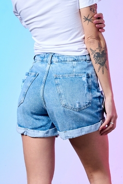 IAG SHORT JEAN MARGARITA C/PI (29769) - Tabatha Jeans Mayorista