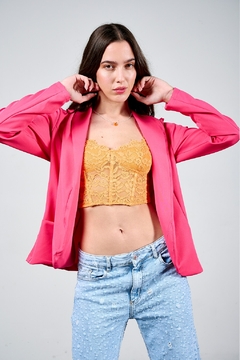CCK BLAZER NAHLA CREPE C/RECORTES (29532) - comprar online