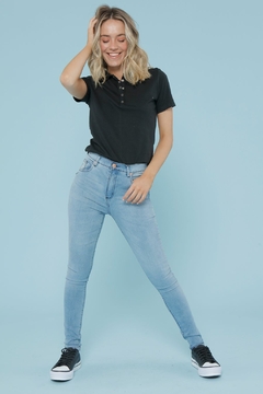 CLN JEAN SKINNY HIGH RISE C/BI (27513)