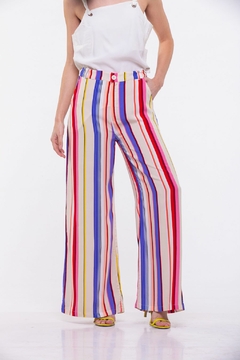 SVR PANTALON PALZZO RAYAS CON (26750)