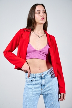 (DAB) BLAZER CORTO LILY CREPE (29886)