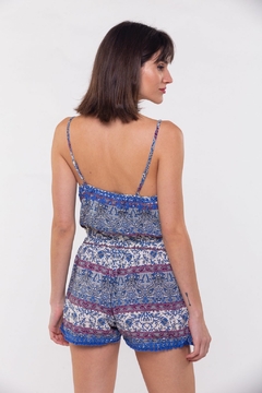 (KD) MONO BORDADO ETNICO (24912) - Tabatha Jeans Mayorista