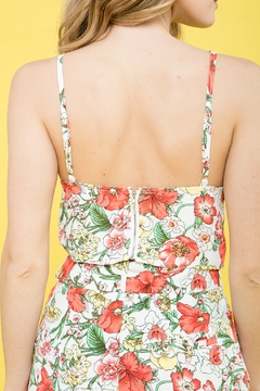 (CH) TOP CREPE CON GUIPIURE (26629) - tienda online