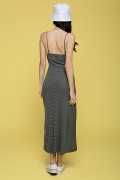 MDI VESTIDO CRUZADO MORLEY (27879) - tienda online