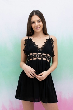 (KD) VESTIDO VERA TRIANGULO (24868) - tienda online