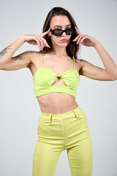 JHL TOP BERTHA JERSEY CON TAZA RETOR (29625) - Tabatha Jeans Mayorista