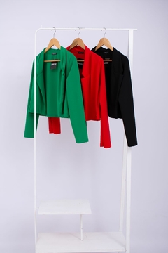 (DAB) BLAZER CORTO LILY CREPE (29886) - tienda online