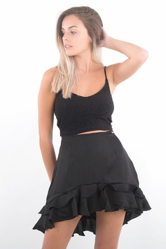 CRL POLLERA IRREGULAR CON VOLA (25817)