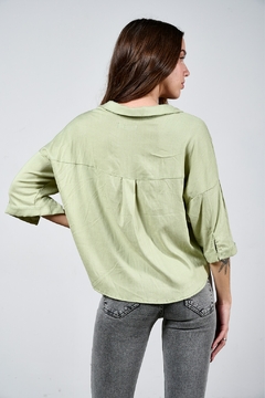 LKT CAMISA UMAY LINO (29595) - Tabatha Jeans Mayorista