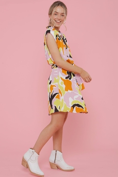 FIB VESTIDO TWISTED CAMISERO (28843) - Tabatha Jeans Mayorista