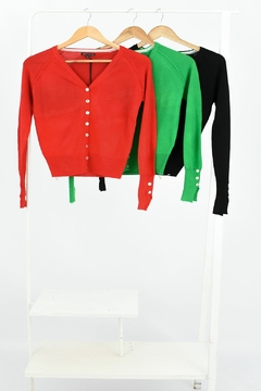 (CHI) CARDIGAN CON BOTONES (26585) - tienda online