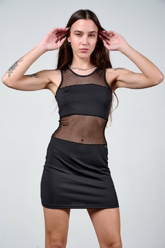 (MAN) VESTIDO ISA MICROTULL Y (29898) - comprar online