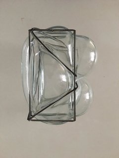 Blown Glass Transparente Geometrica Rectangular - Arq. Gustavo Moreno - comprar online