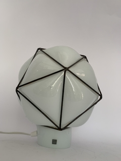 Blown Glass Blanca Opal Geometrica 2 - Arq. Gustavo Moreno - comprar online