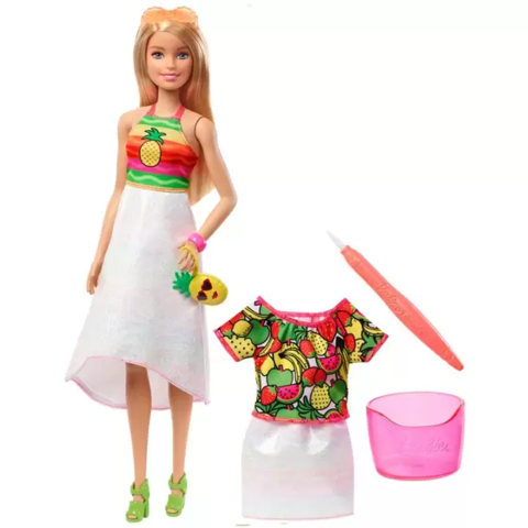 Boneca Barbie Com Cenário E Guarda Roupa De Luxo - Mattel no Shoptime