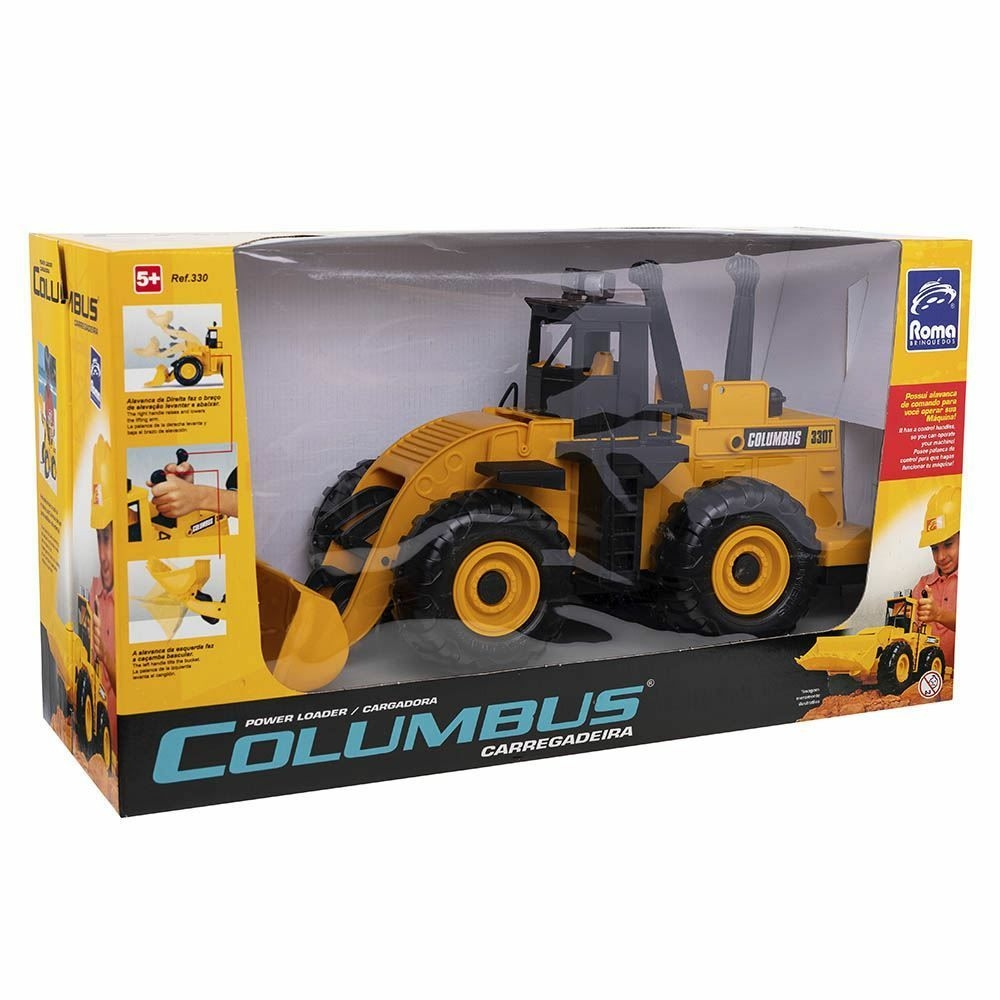 Roma Jensen Caminhão Columbus Fe-400 66 cm Roma : : Brinquedos  e Jogos