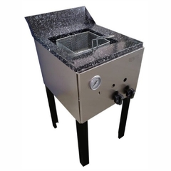 Freidora industrial EG a gas de 18 lts