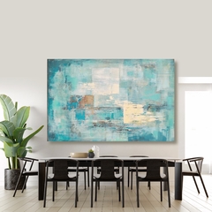 OBRA TURQUESA Y TIERRAS - comprar online