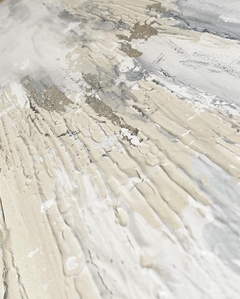 Obra “White silver texture” SOLD OUT. - buenosairesatelier