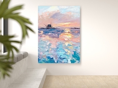 Obra “Paisaje Marino”. en internet