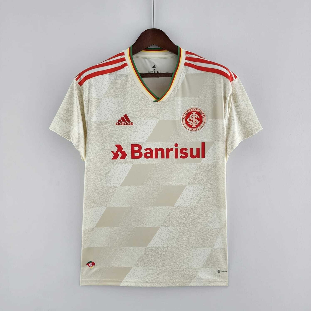 Camiseta Internacional III 22/23 Adidas Feminino - Vinho