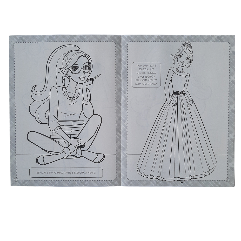 Livro para Colorir Princesas- Ciranda cultural – Livraria e Papelaria Brasil