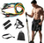 Kit Extensor - 11 Faixas Elásticas de Exercício Musculação Fitness ou Pilates - MÉDICOS ATLETAS 