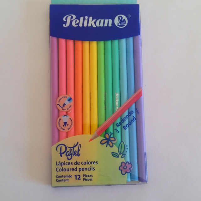 Lapices de colores pastel Pelikan x 12