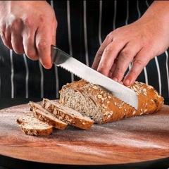 FACA PARA PÃO 8 POLEGADAS DE AÇO INOX - comprar online