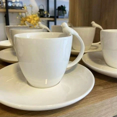 JG 6 XÍCARAS PARA CHÁ DE PORCELANA BIRDS WOLFF - comprar online